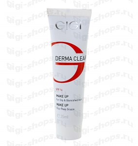 DERMA CLEAR Oil free Make Up Крем тональный для жирной кожи (35 мл.)  Артикул 27042