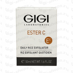 ESTER C Daily Rice Exfoliator Эксфолиант для очищения и микрошлифовки кожи (50 мл.)  Артикул 19060