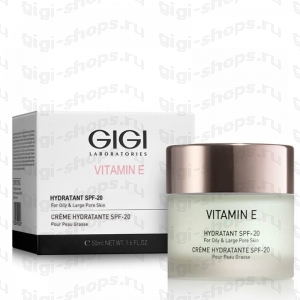 VITAMIN E Hydratant for oily skin Увлажняющий крем для комбинированной и жирной кожи  Артикул 47508